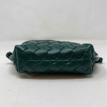 Forest Green faux leather Handbag