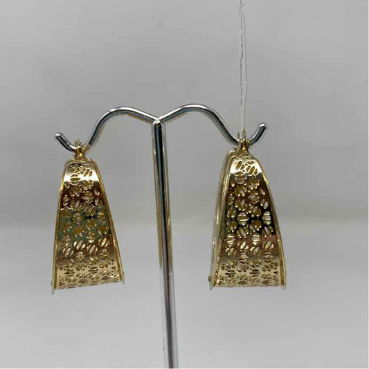 Gold Metal Earrings