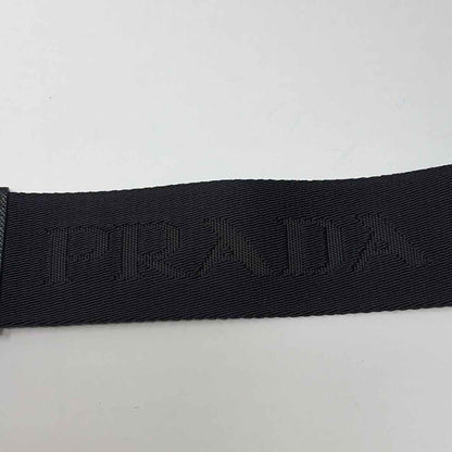 Pre-Owned Prada Black Nylon Designer Handbag