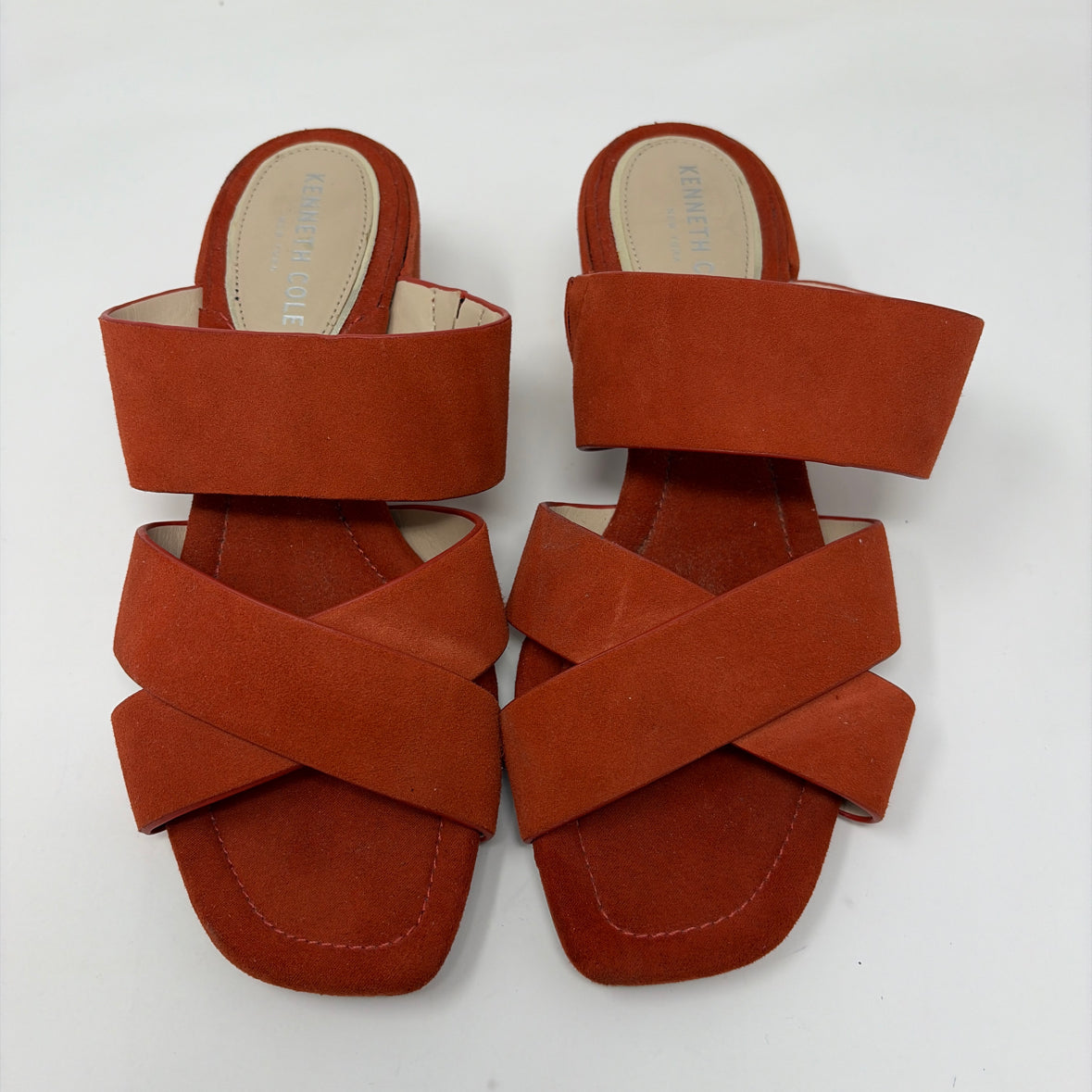 Pre-Owned Shoe Size 8.5 Kenneth Cole Red Heels