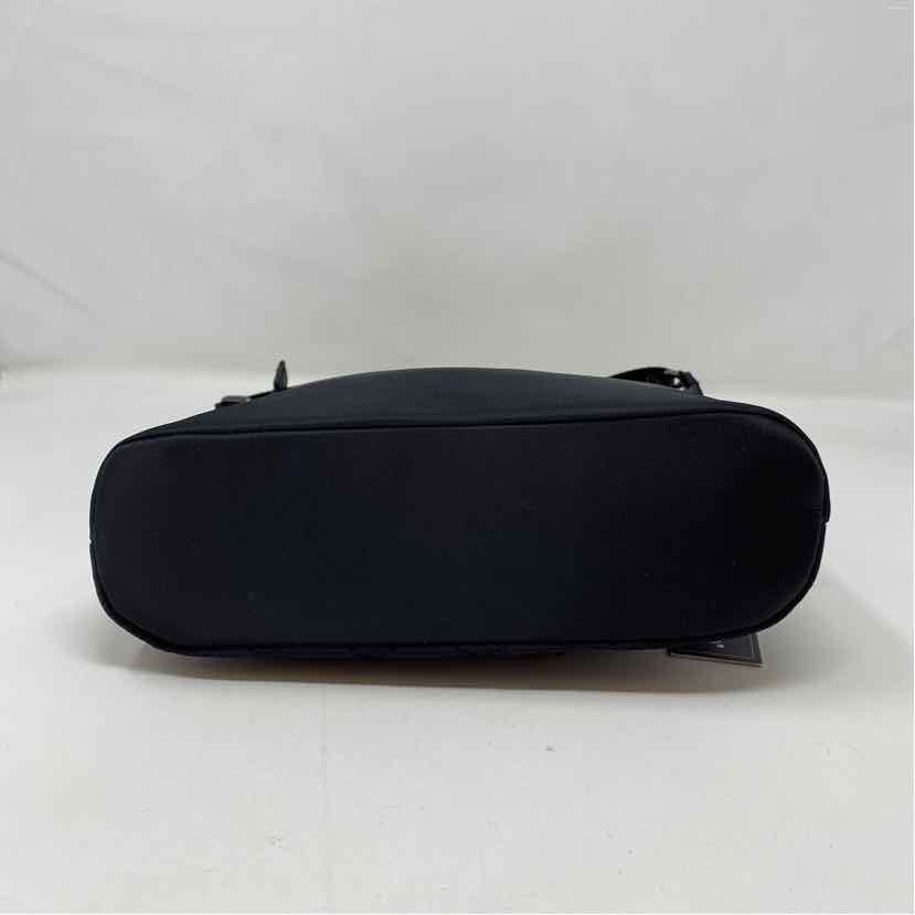 Boutique Black Nylon Handbag