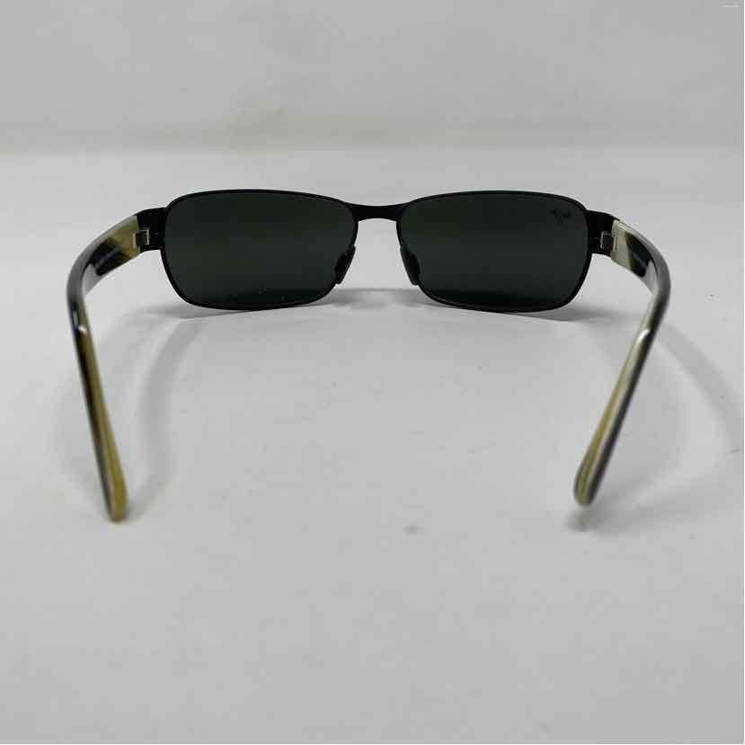 Pre-Owned Maui Jim Black Metal Sunglasses