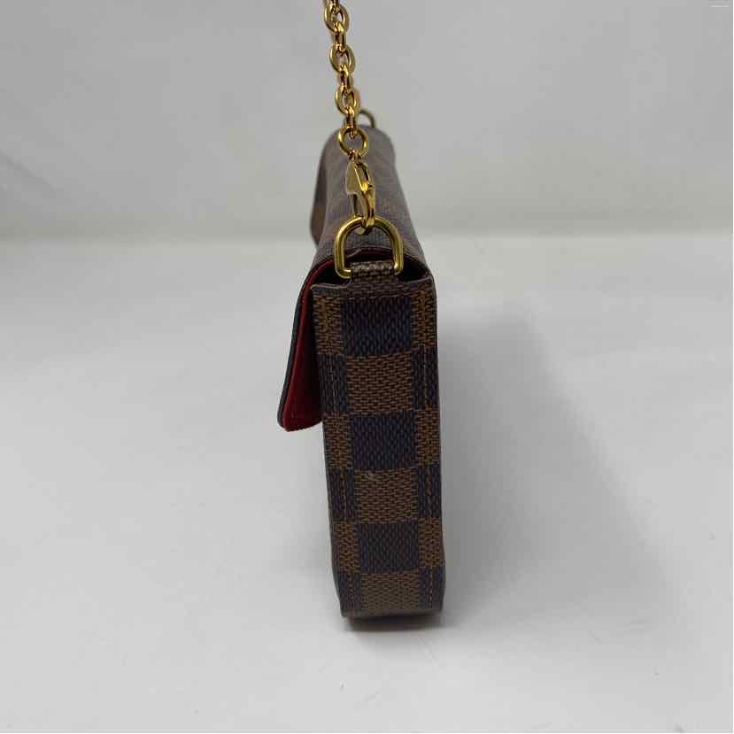 Pre-Owned Louis Vuitton Damier Eben Canvas Designer Handbag