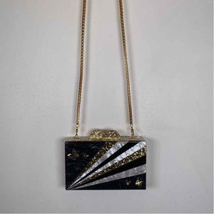 Pre-Owned Elizabeth Sutton Gold Plastic Handbag