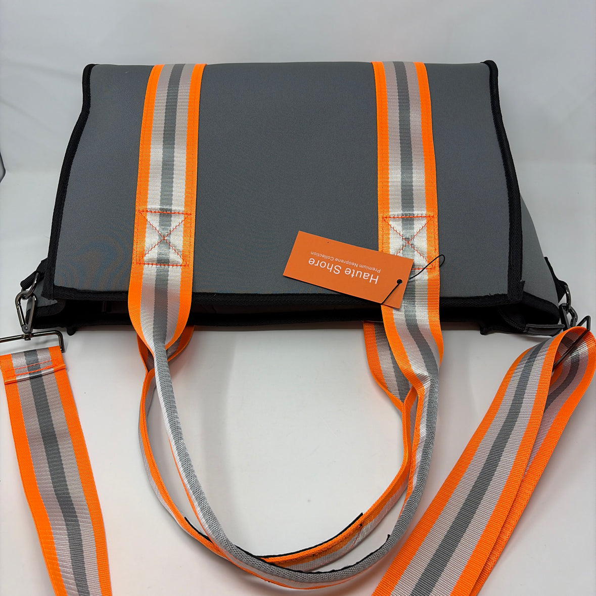 Pre-Owned Haute Shore Grey Neoprene Handbag