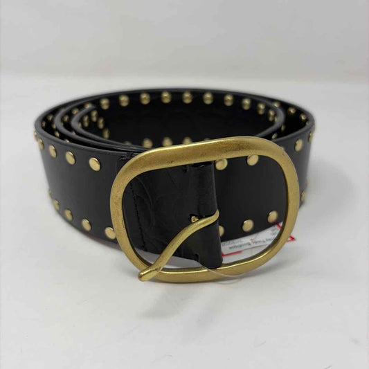 Pre-Owned Coach Black Leather Belt