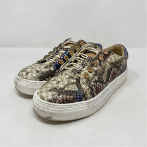 Pre-Owned Shoe Size 6.5 Kurt Geiger Snake Print Sneaker