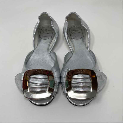 Pre-Owned Shoe Size 5 Roger Vivier Silver Casual
