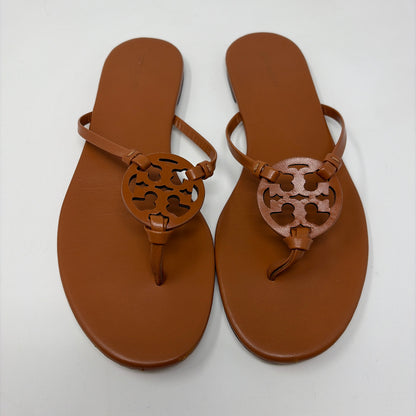 Pre-Owned Shoe Size 9 Tory Burch Cognac Sandals