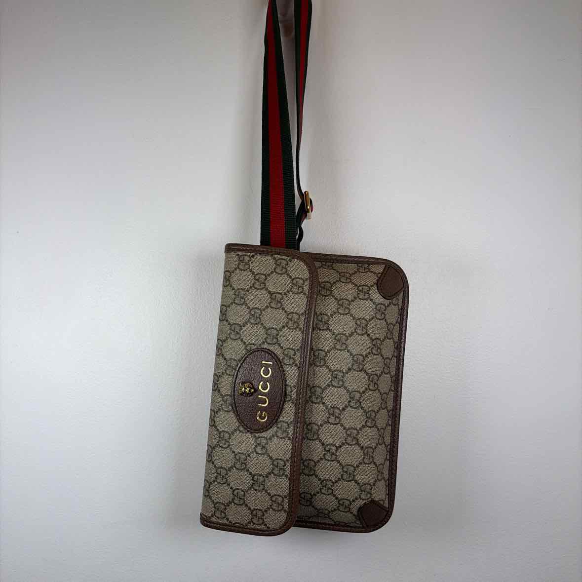 Pre-Owned Gucci Monogram Canvas Designer Handbag