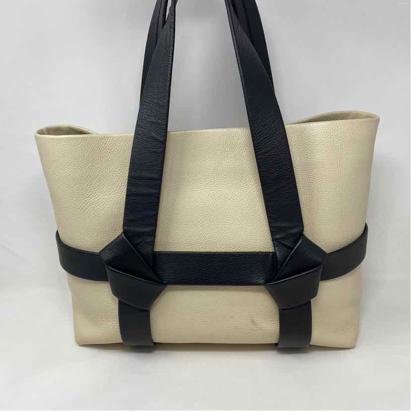 Pre-Owned Neil J Rogers Beige Multi Leather Handbag