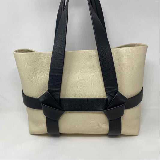 Pre-Owned Neil J Rogers Beige Multi Leather Handbag