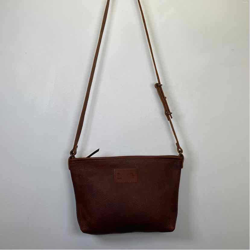 Pre-Owned The Local Branch Co Brown Leather Handbag