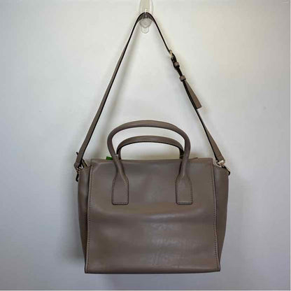 Pre-Owned Kate Spade Taupe Leather Handbag
