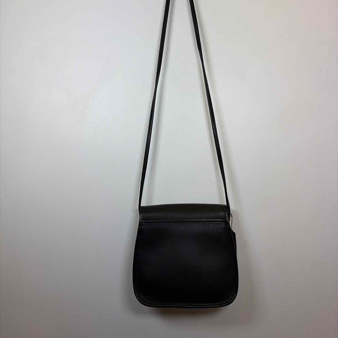 Pre-Owned Coach Black Leather Handbag