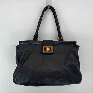 Pre-Owned Tory Burch Black Leather Handbag