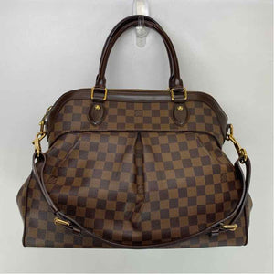 Pre-Owned Louis Vuitton Damier Eben Canvas Designer Handbag