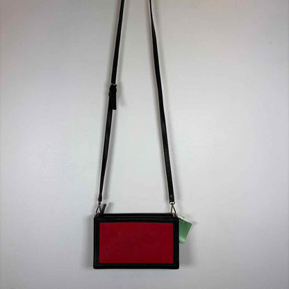 Pre-Owned MCM Red/Black Canvas Designer Handbag