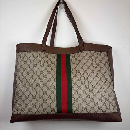 Pre-Owned Gucci Monogram Canvas Designer Handbag