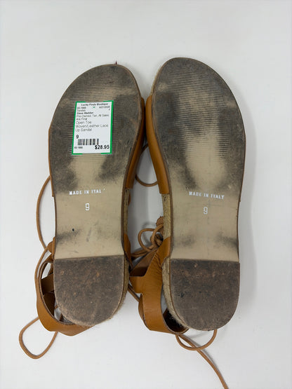Pre-Owned Shoe Size 9 Steve Madden Tan Sandals