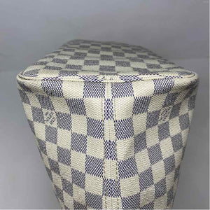 Pre-Owned Louis Vuitton Damier Azur Canvas Designer Handbag