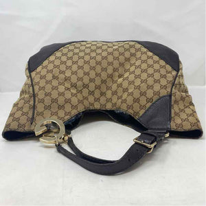 Pre-Owned Gucci Monogram Canvas Designer Handbag