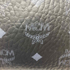 Pre-Owned MCM Black Leather Designer Handbag