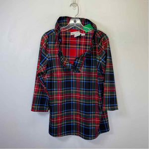 Pre-Owned Size L Gretchen Scott Tartan Top