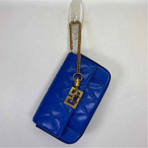Pre-Owned Givenchy Blue Leather Designer Handbag