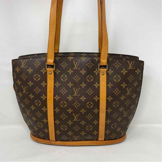Pre-Owned Louis Vuitton Brown Canvas Designer Handbag