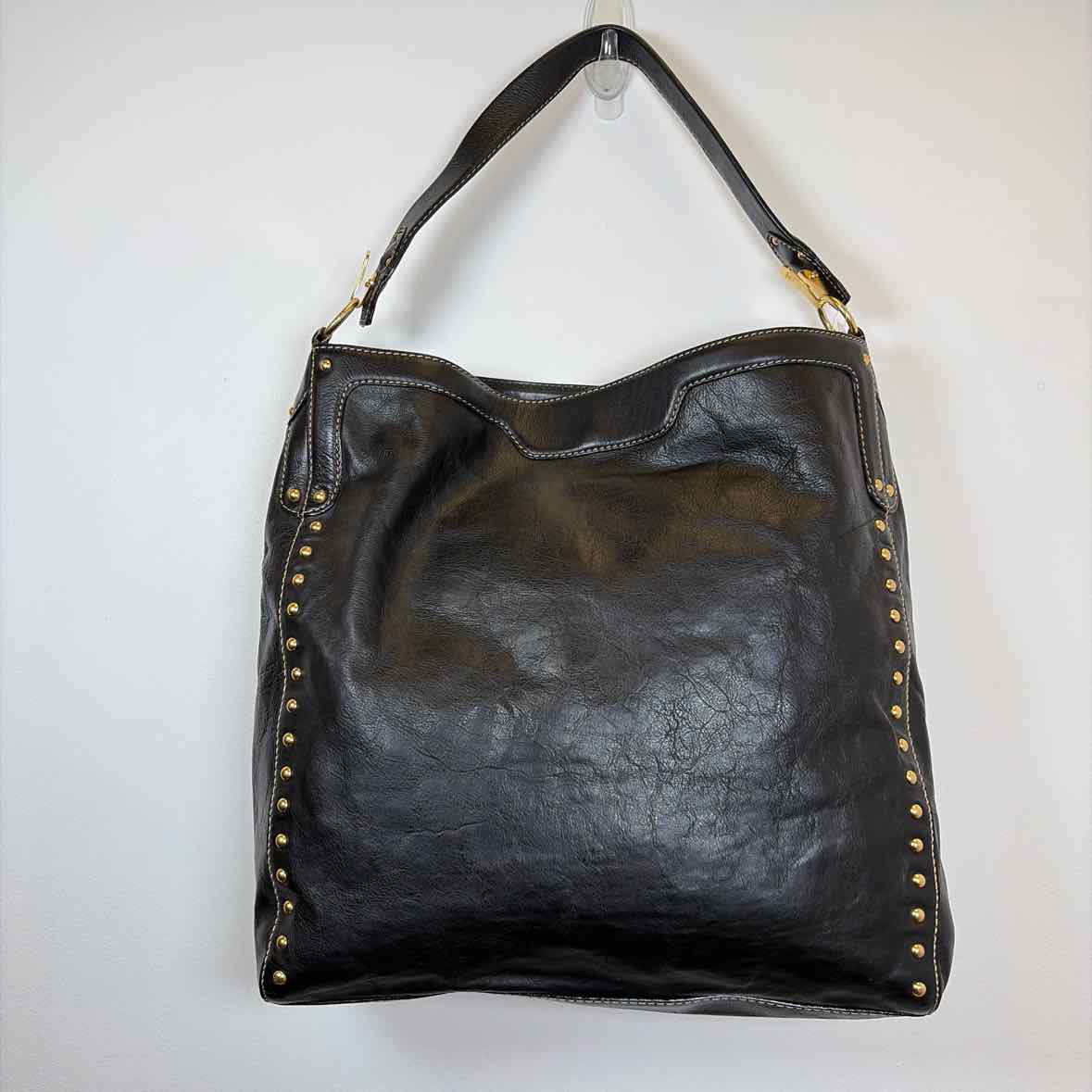 Pre-Owned Michael Kors Black Leather Handbag