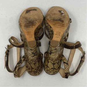 Pre-Owned Shoe Size 9 Via Spiga Snake Print Wedge