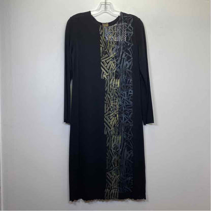 Pre-Owned Size S/M Boutique Black Multi Casual Dress