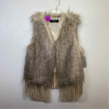 Pre-Owned Size L Marc New York Beige Multi Vest