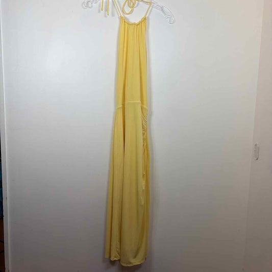 Pre-Owned Size S WHBM Yellow Casual Dress