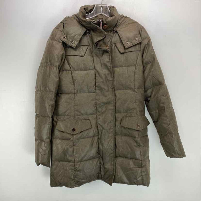 Pre-Owned Size S Calvin Klein Olive Coat