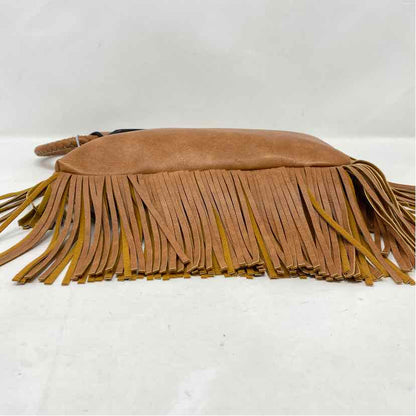 Pre-Owned Calin Collection Cognac faux leather Wristlet