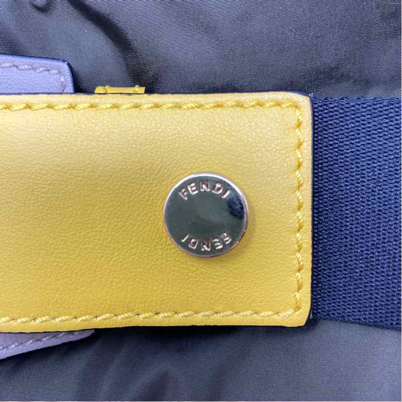 Pre-Owned Fendi Olive Nylon Designer Handbag