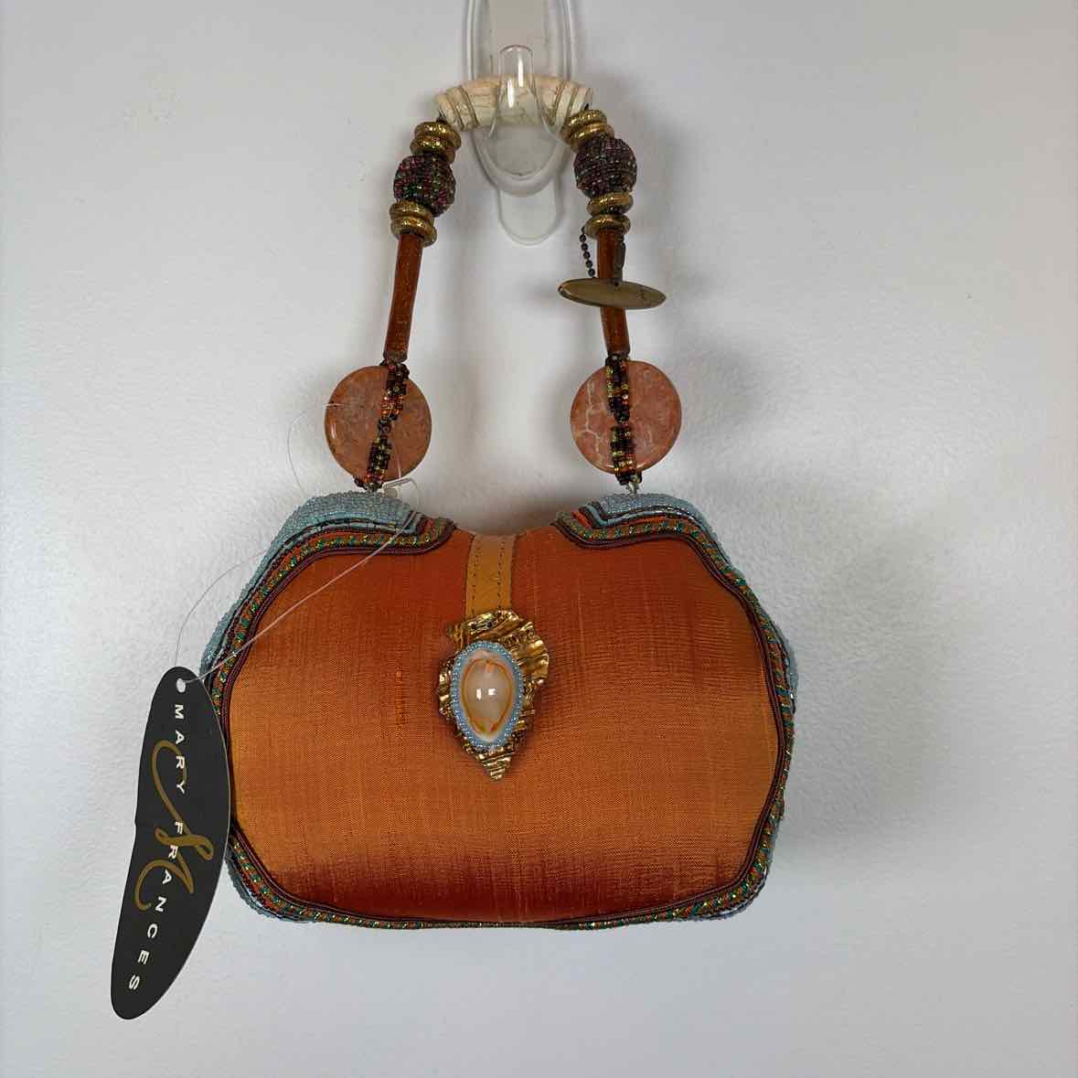 Pre-Owned Mary Frances Orange Handbag