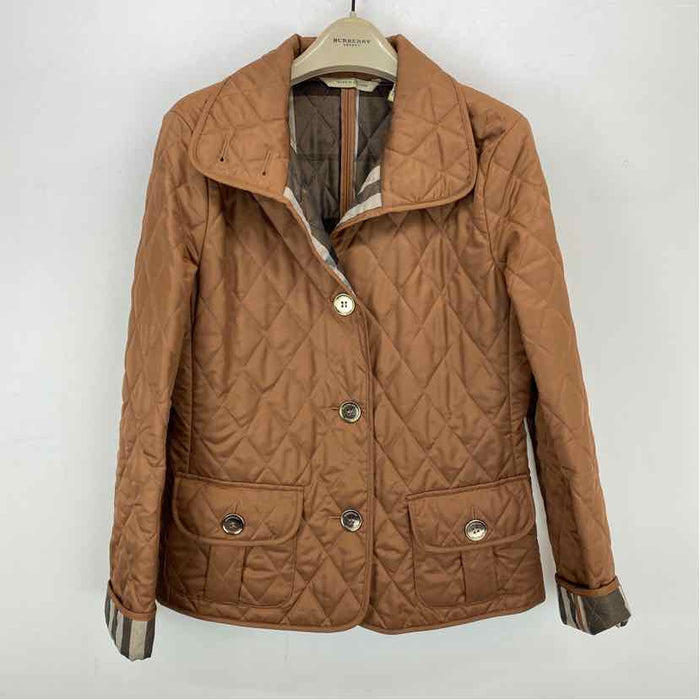 Pre-Owned Burberry Brown Nylon Women Size S Designer Clothes