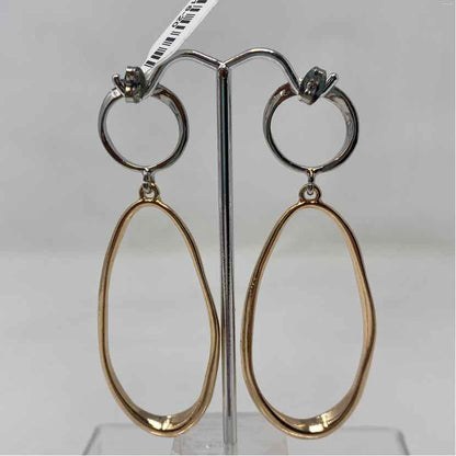 Gold/Silver Metal Earrings