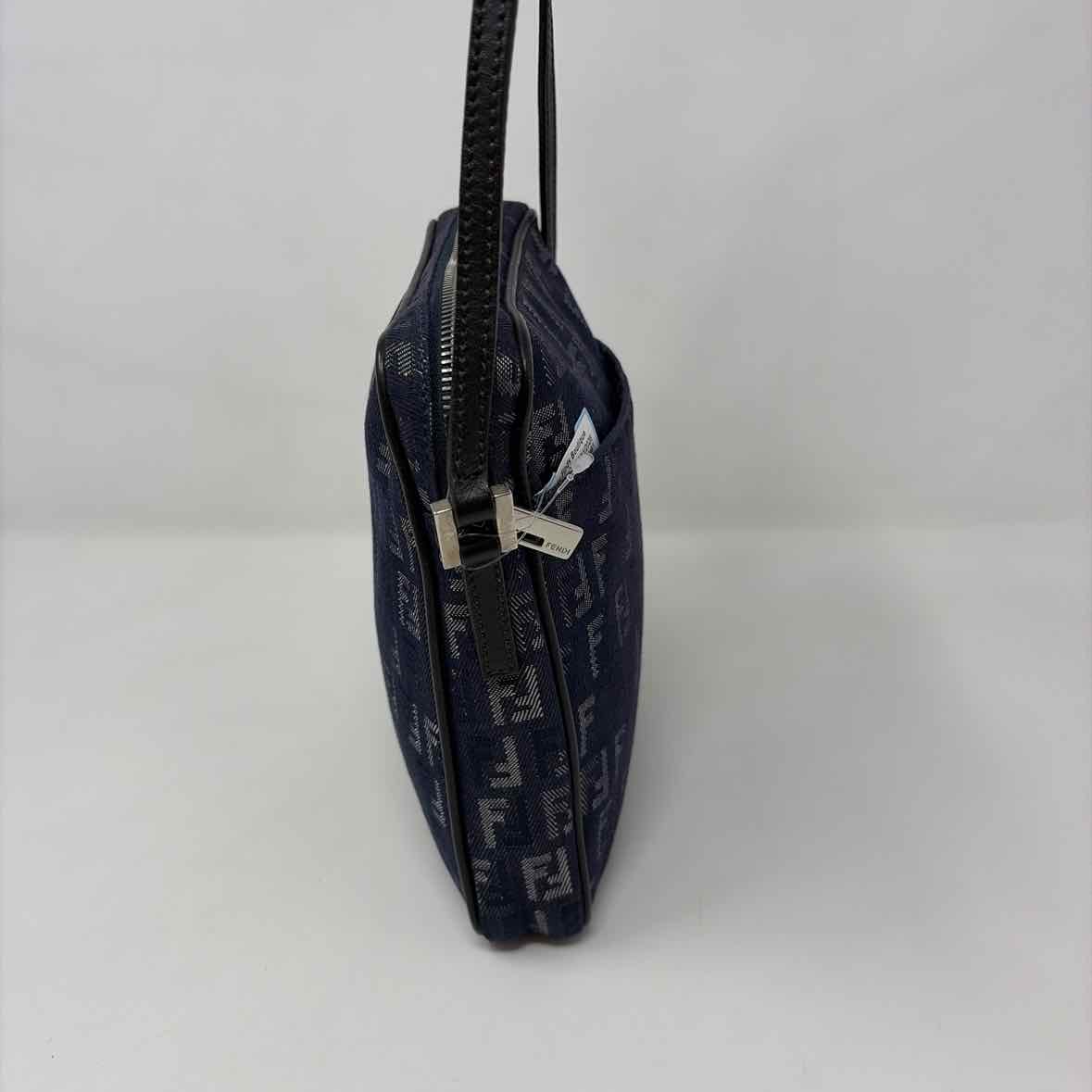 Pre-Owned Fendi Denim Canvas Designer Handbag