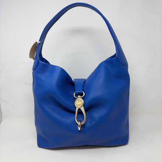 Pre-Owned Dooney & Bourke Cobalt Leather Handbag