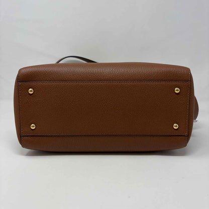 Pre-Owned Ralph Lauren Cognac Leather Handbag