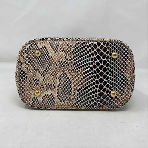 Pre-Owned Sondra Roberts Snake Print faux leather Handbag