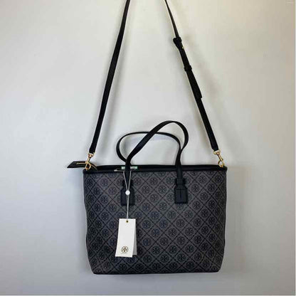 Pre-Owned Tory Burch Monogram Coated Canvas Handbag