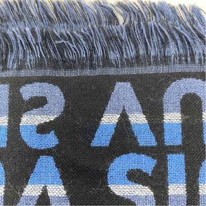 Pre-Owned Louis Vuitton Black Knit Designer Scarf