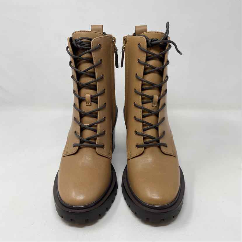 Pre-Owned Shoe Size 7 Tory Burch Tan Boots