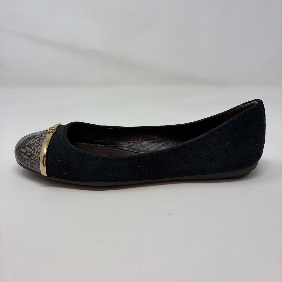 Pre-Owned Shoe Size 8.5 Tory Burch Black Flats