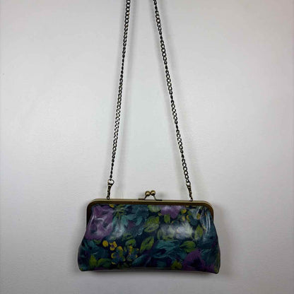Pre-Owned Patricia Nash Blue Multi Leather Handbag
